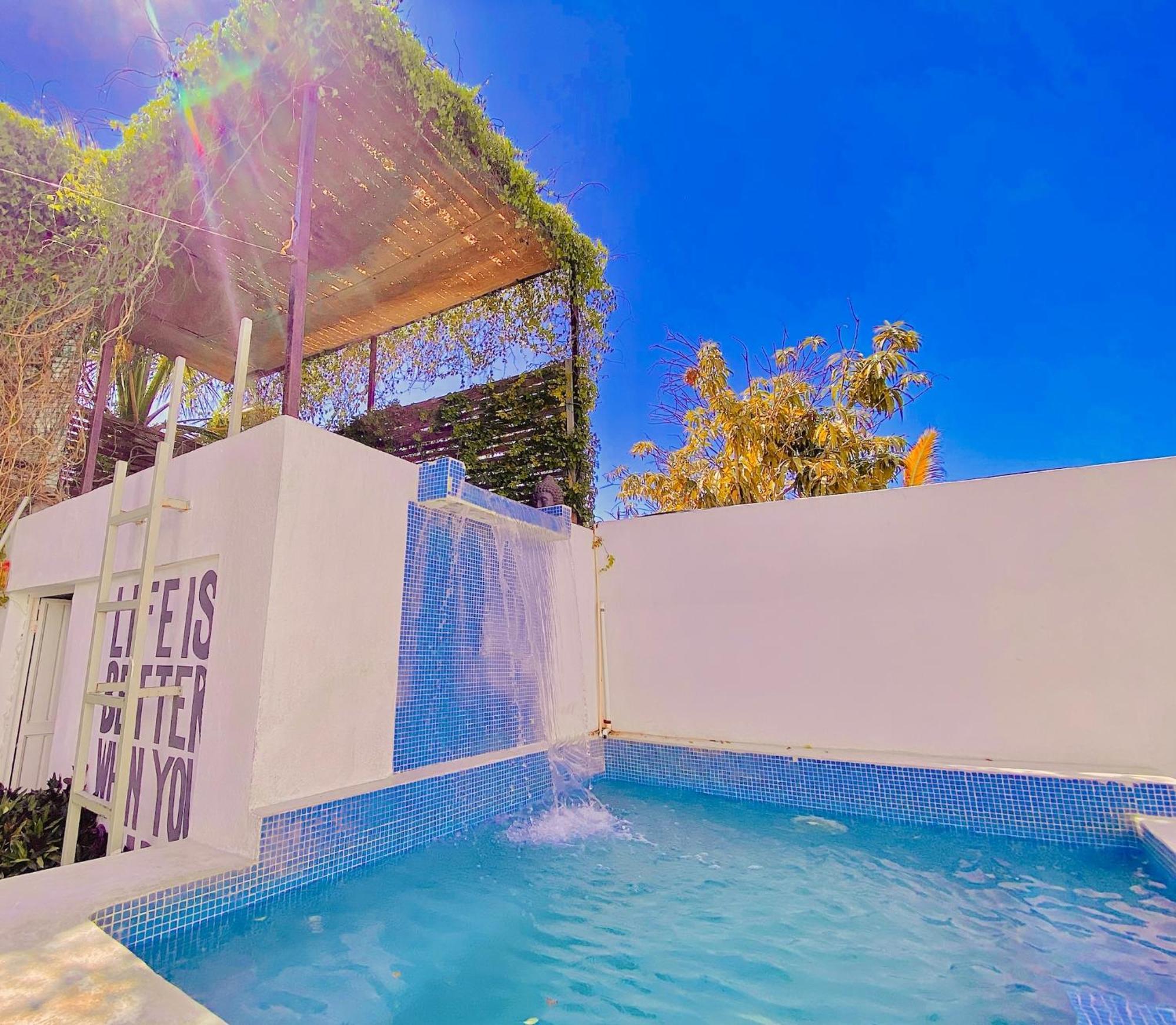Hotel Perro Surfero Тодос-Сантос Экстерьер фото